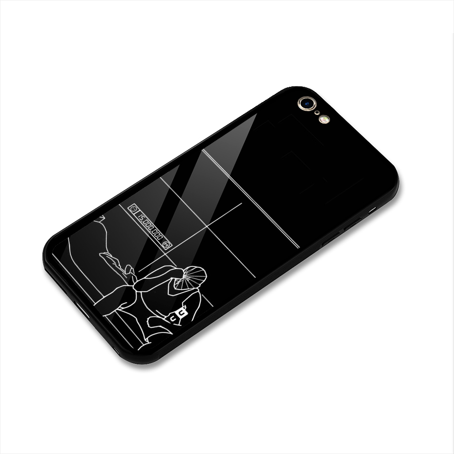 Teen Merits Glass Back Case for iPhone 6 Plus 6S Plus
