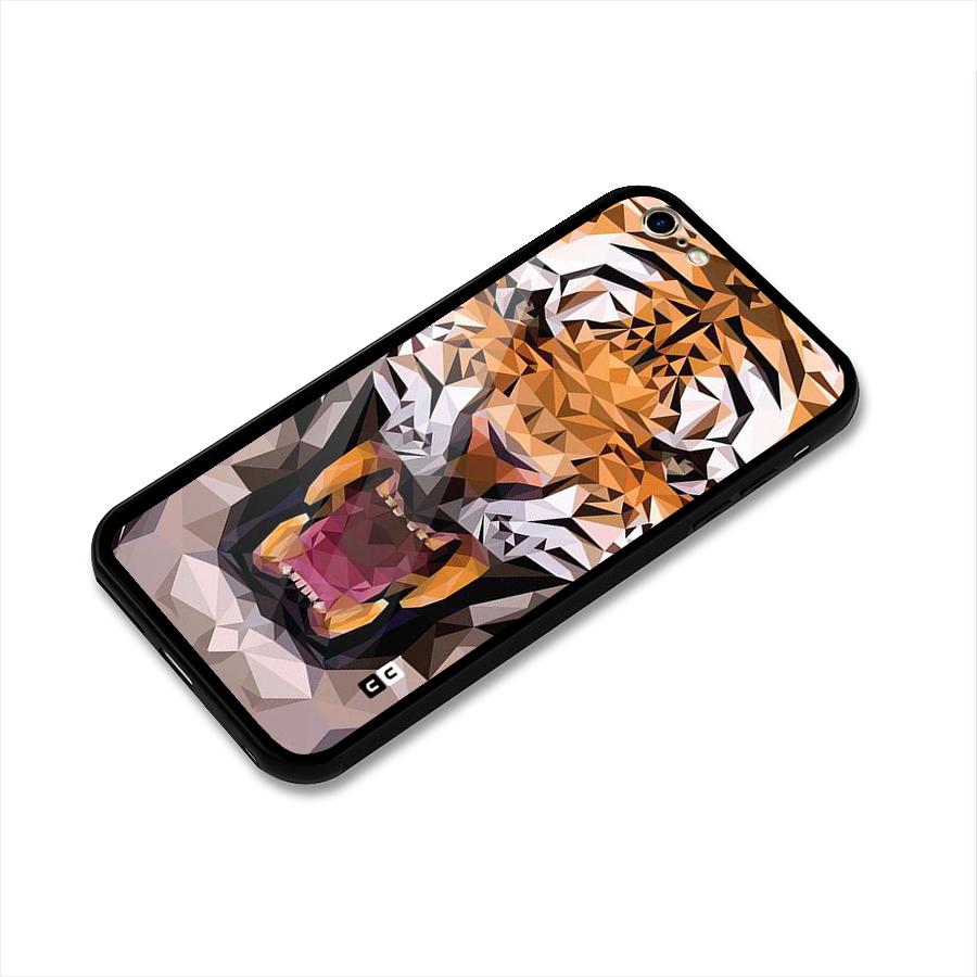 Tiger Abstract Art Glass Back Case for iPhone 6 Plus 6S Plus