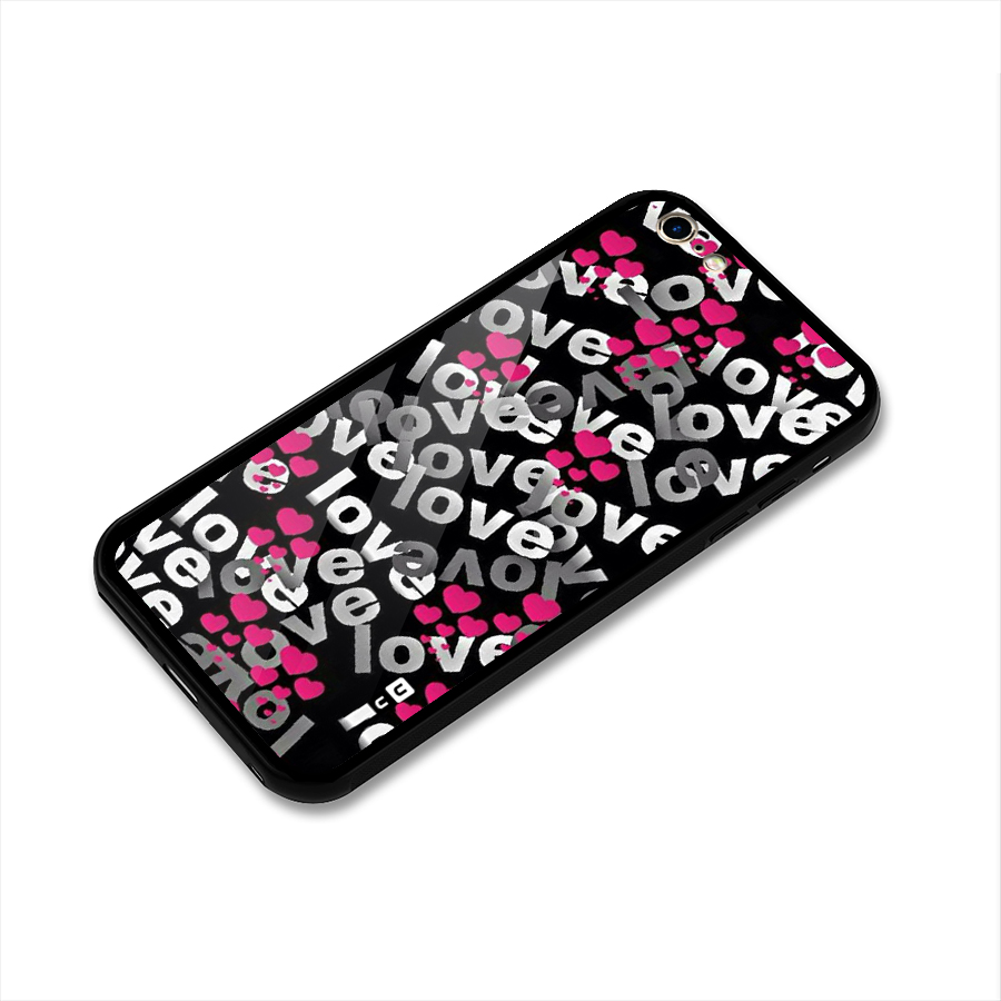 Too Much Love Glass Back Case for iPhone 6 Plus 6S Plus