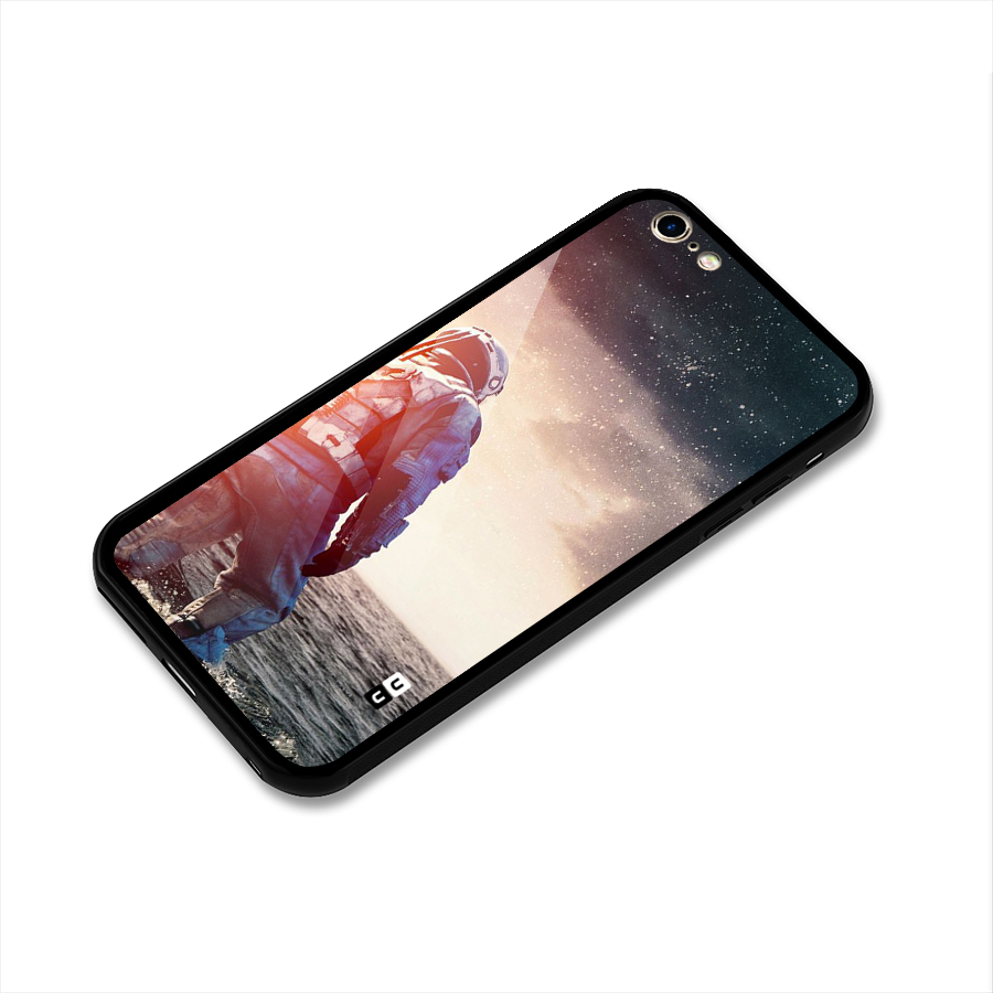 Water Astronaut Glass Back Case for iPhone 6 Plus 6S Plus