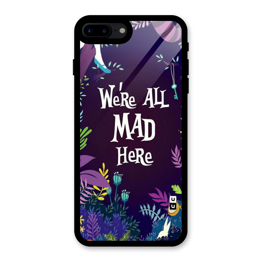 All Mad Glass Back Case for iPhone 7 Plus