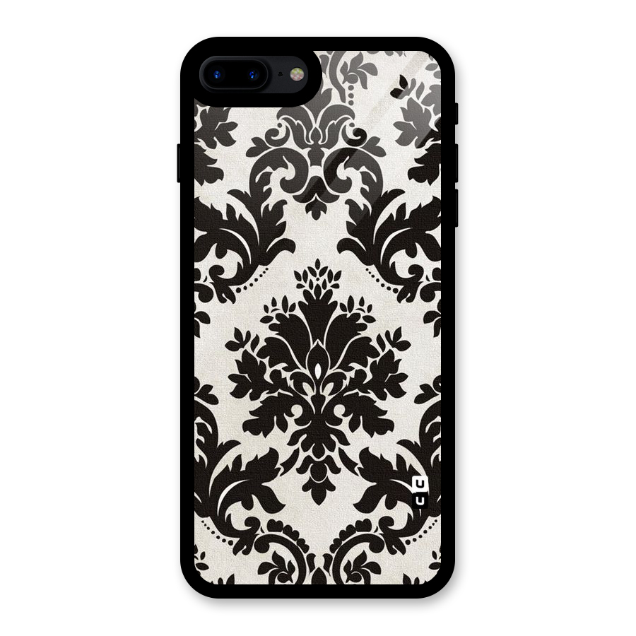 Black Beauty Glass Back Case for iPhone 7 Plus