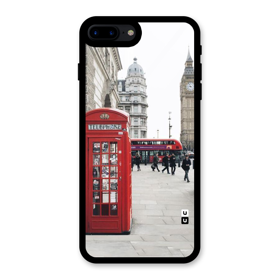 Booth In Red Glass Back Case for iPhone 7 Plus