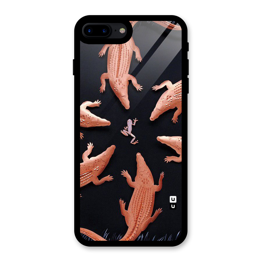 Brave Frog Glass Back Case for iPhone 7 Plus