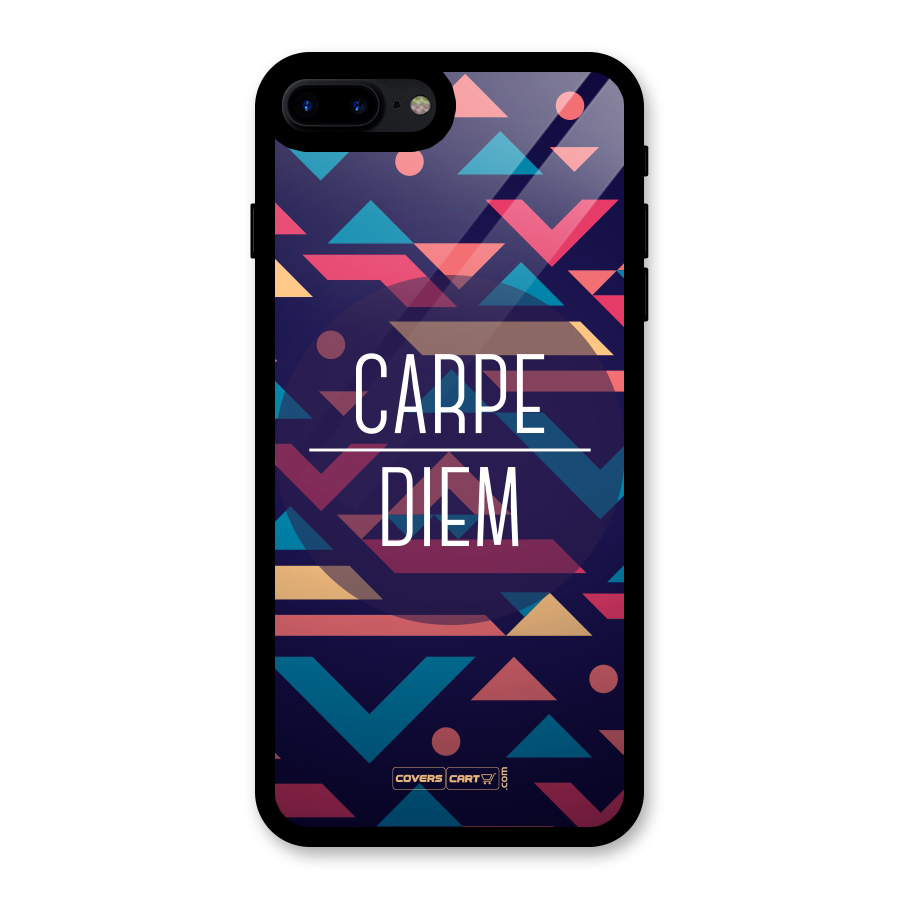 Carpe Diem Glass Back Case for iPhone 7 Plus