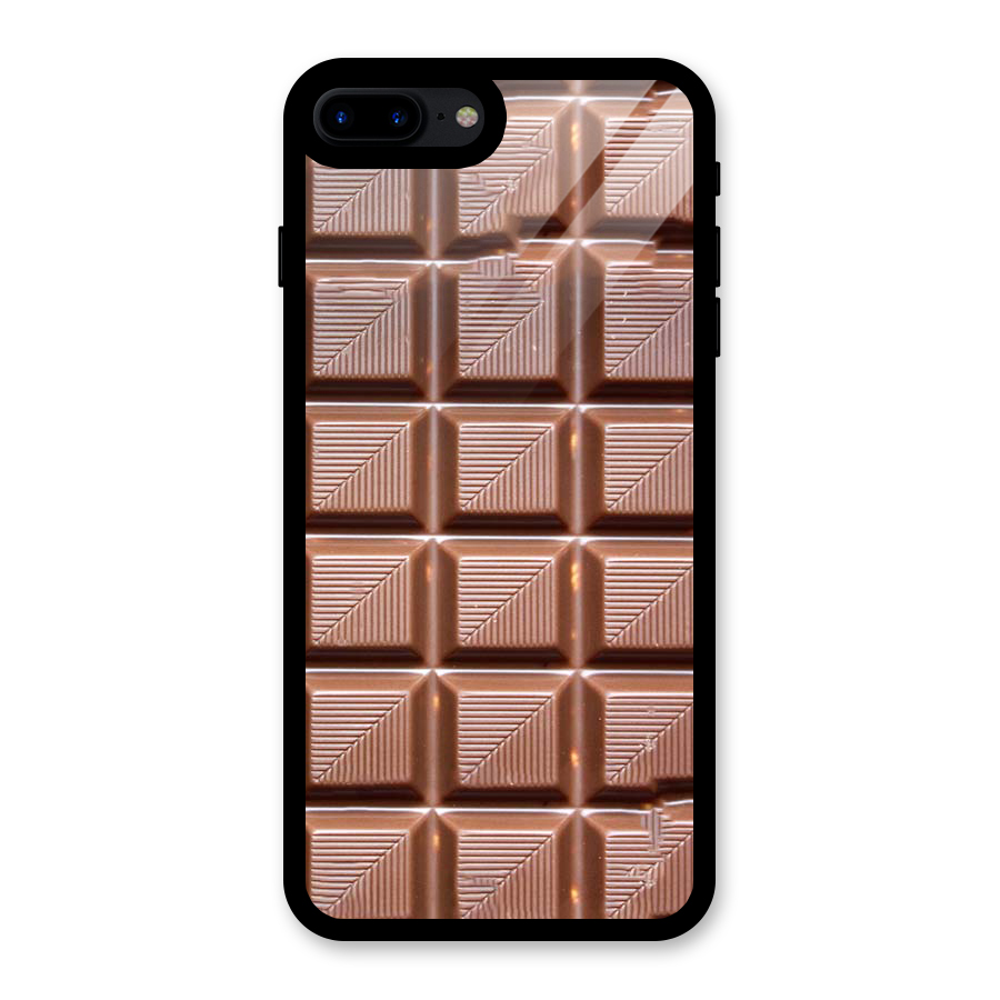 Chocolate Tiles Glass Back Case for iPhone 7 Plus