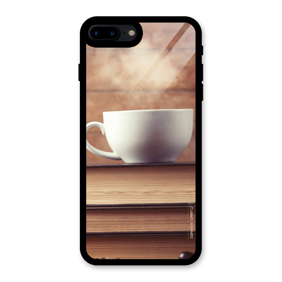Coffee And Bookworm Glass Back Case for iPhone 7 Plus