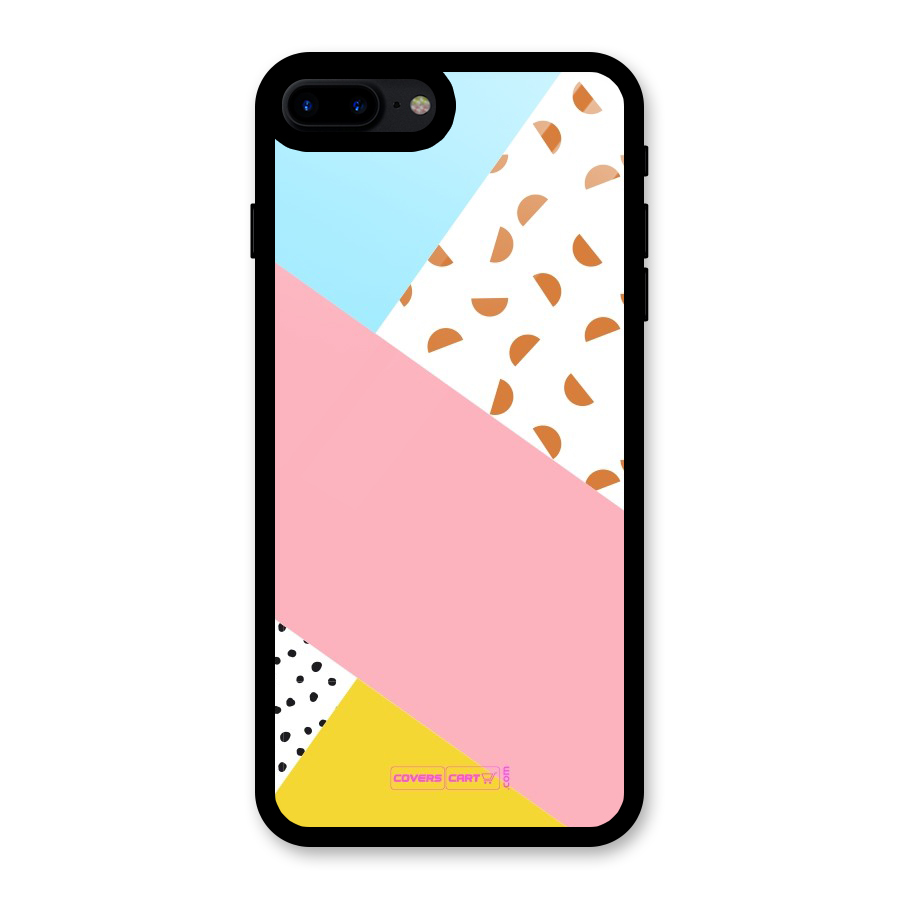 Colorful Abstract Glass Back Case for iPhone 7 Plus