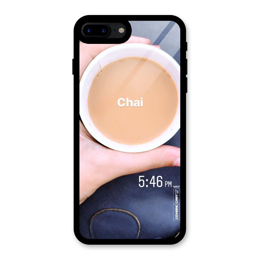 Evening Tea Glass Back Case for iPhone 7 Plus