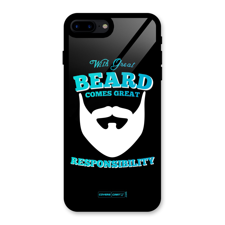 Great Beard Glass Back Case for iPhone 7 Plus