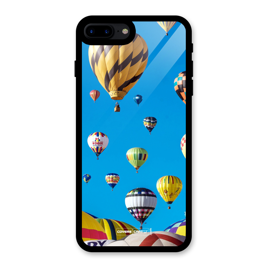 Hot Air Baloons Glass Back Case for iPhone 7 Plus