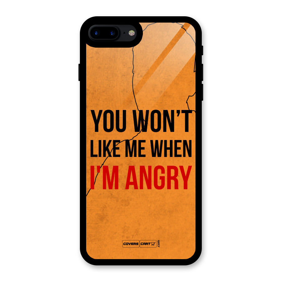 I m Angry Glass Back Case for iPhone 7 Plus