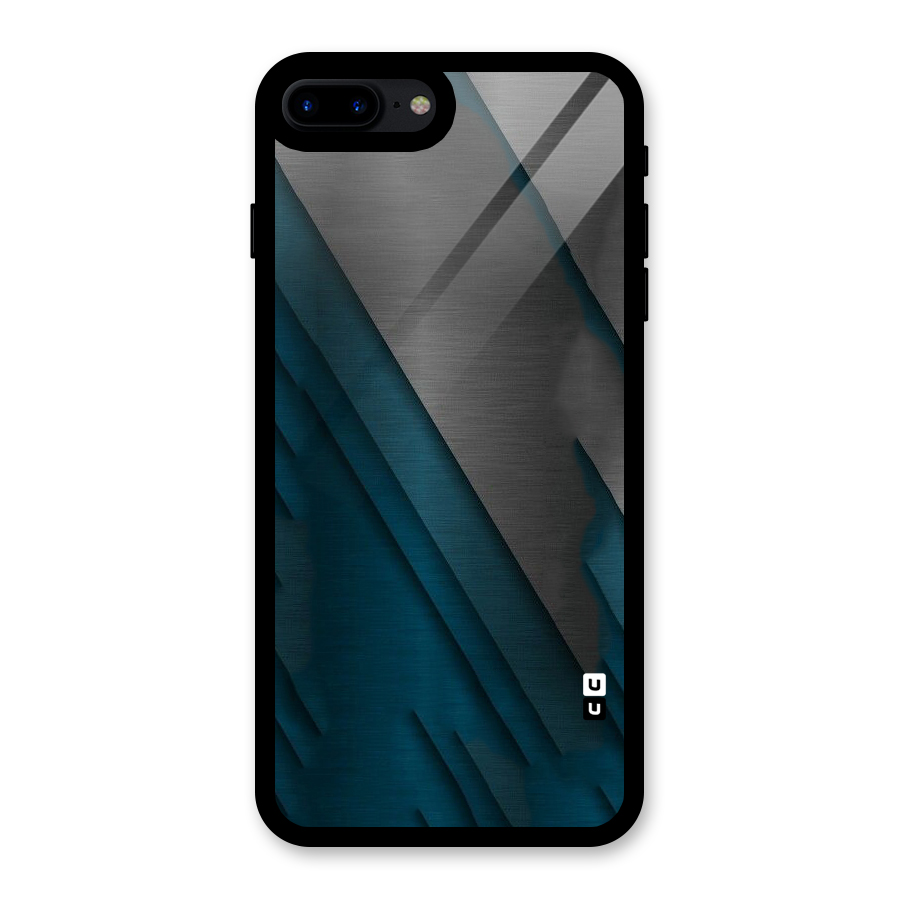 Just Lines Glass Back Case for iPhone 7 Plus