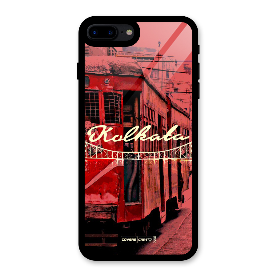 Kolkata Citystyle Glass Back Case for iPhone 7 Plus