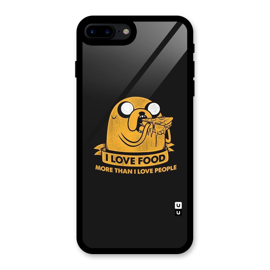 Love Food Glass Back Case for iPhone 7 Plus