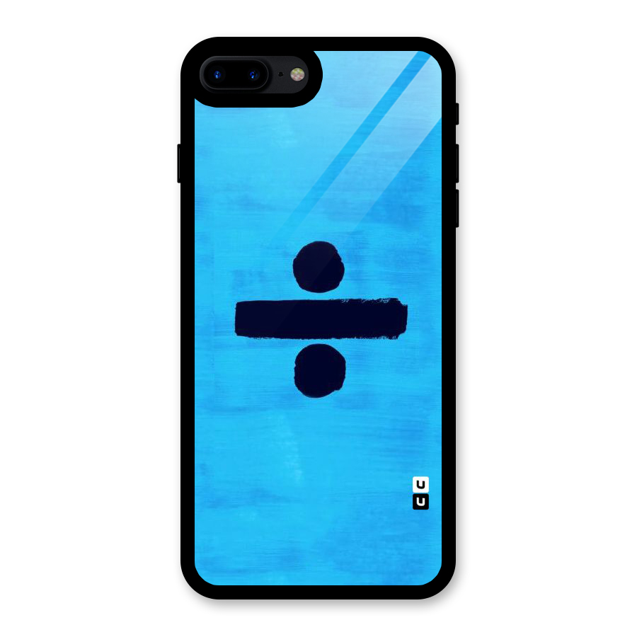 Math And Blue Glass Back Case for iPhone 7 Plus