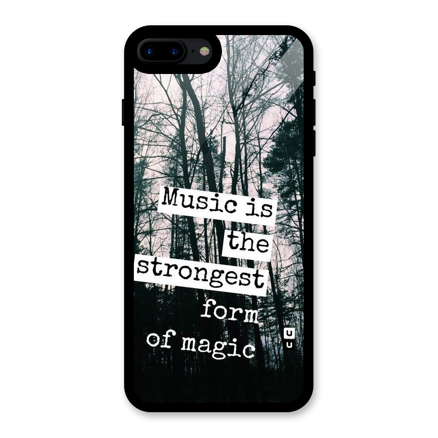 Music Magic Glass Back Case for iPhone 7 Plus
