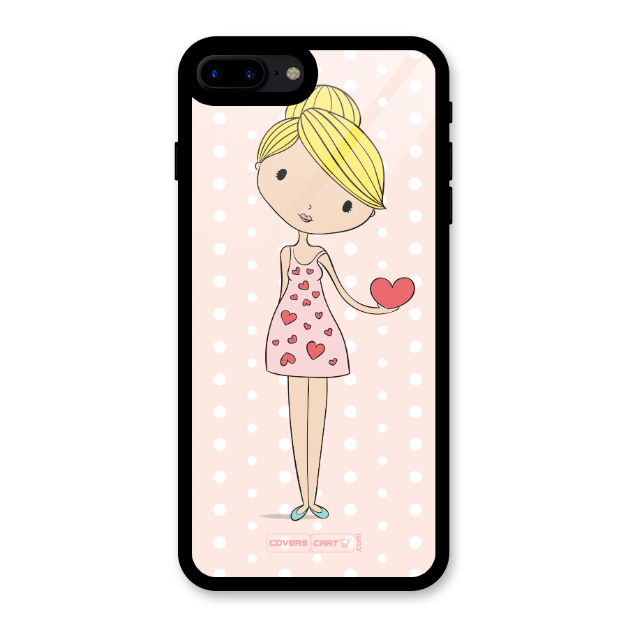 My Innocent Heart Glass Back Case for iPhone 7 Plus