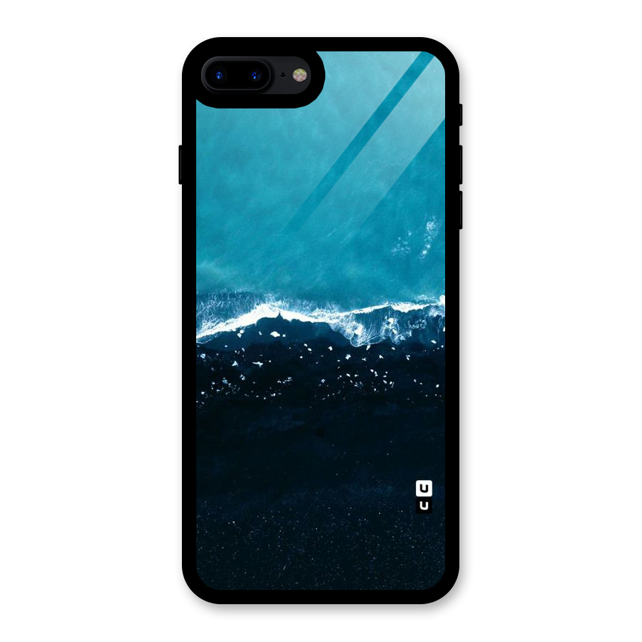 Ocean Blues Glass Back Case for iPhone 7 Plus