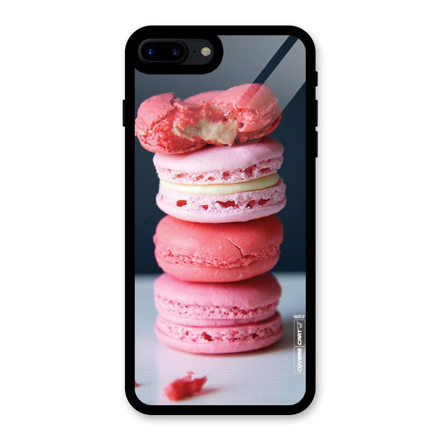 Pastel Macroons Glass Back Case for iPhone 7 Plus
