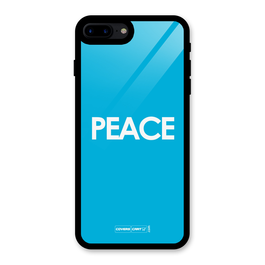 Peace Glass Back Case for iPhone 7 Plus