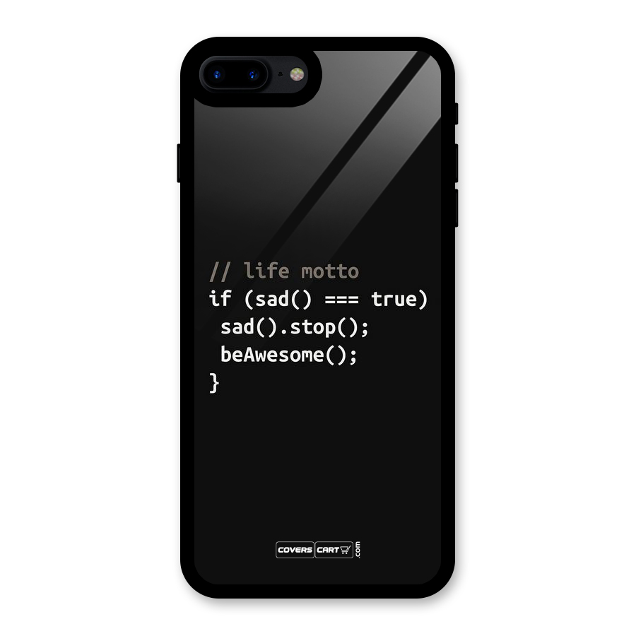 Programmers Life Glass Back Case for iPhone 7 Plus