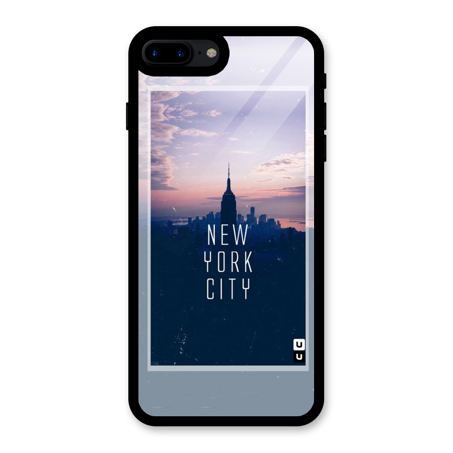 Sleepless City Glass Back Case for iPhone 7 Plus