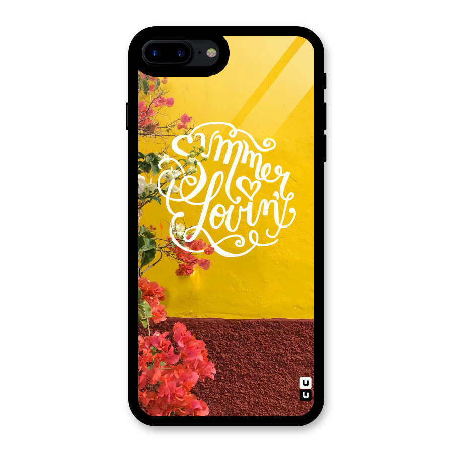 Summer Lovin Glass Back Case for iPhone 7 Plus