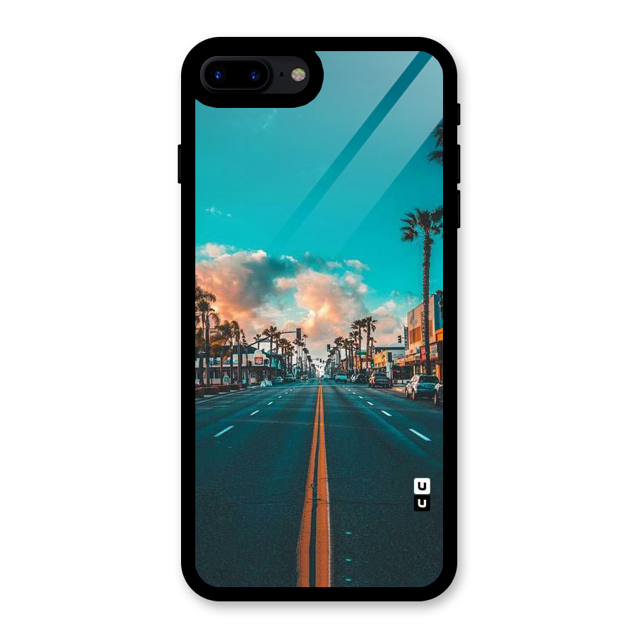 Sundown Road Glass Back Case for iPhone 7 Plus