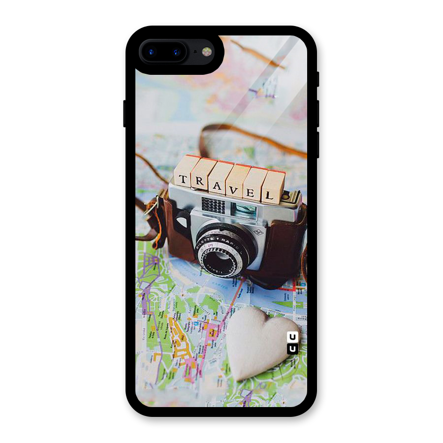 Travel Snapshot Glass Back Case for iPhone 7 Plus