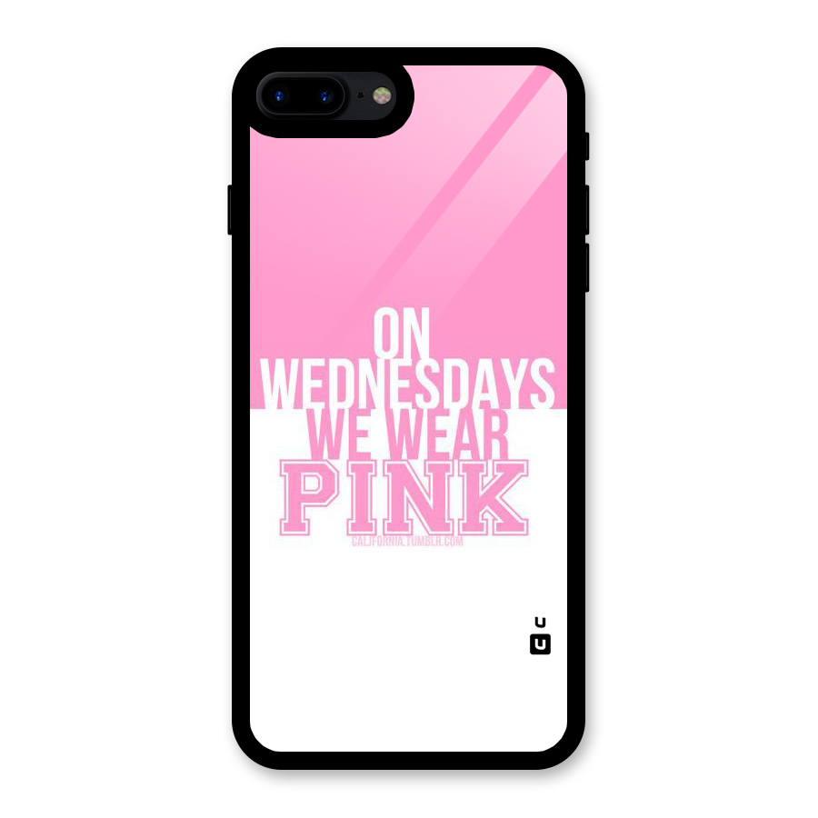 Wear Pink Glass Back Case for iPhone 7 Plus