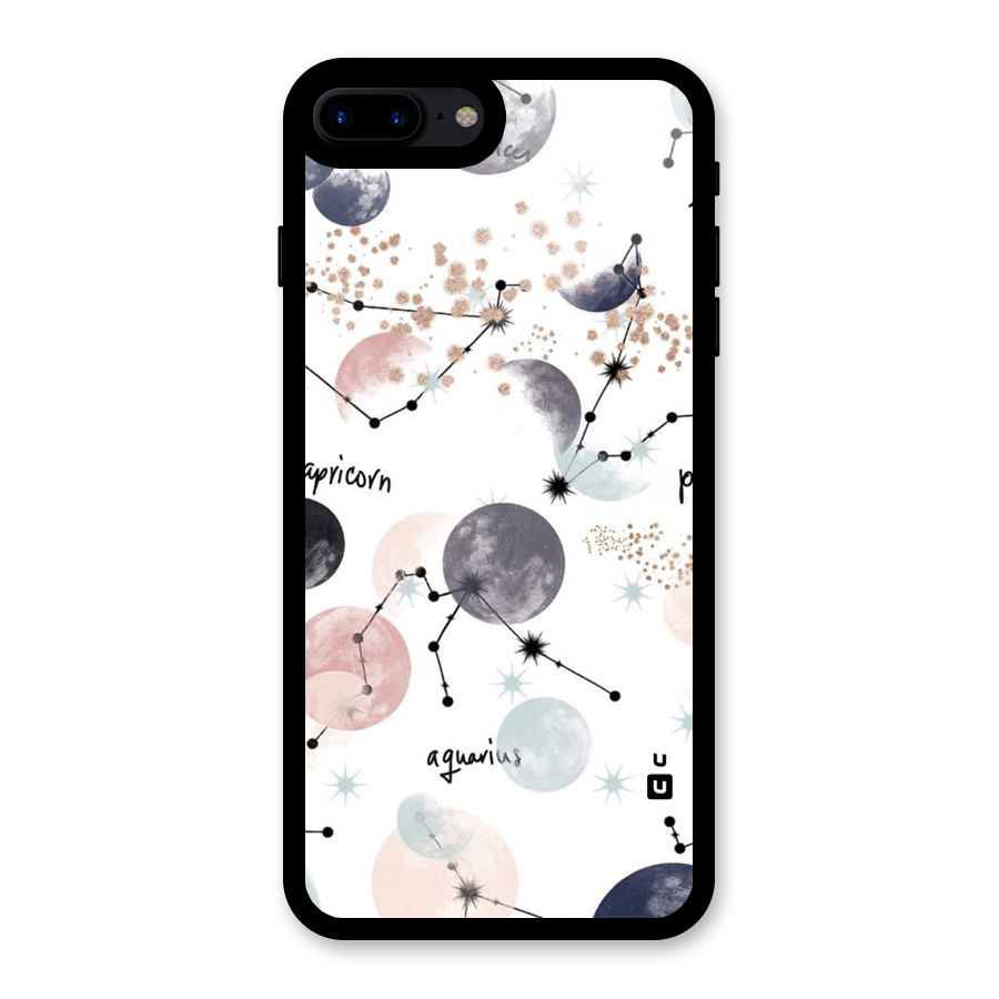 Zodiac Glass Back Case for iPhone 7 Plus