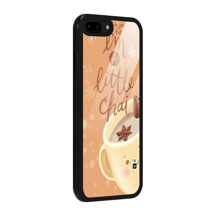 A Little Chai Glass Back Case for iPhone 7 Plus