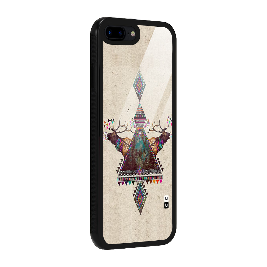 Aesthetic Bull Glass Back Case for iPhone 7 Plus