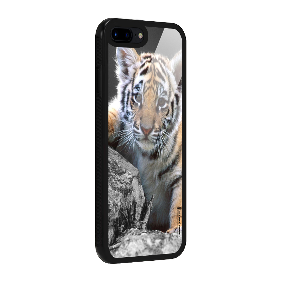 Animal Beauty Glass Back Case for iPhone 7 Plus