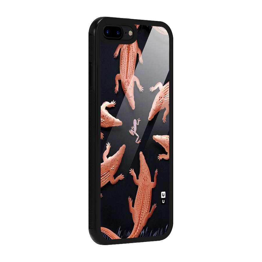 Brave Frog Glass Back Case for iPhone 7 Plus