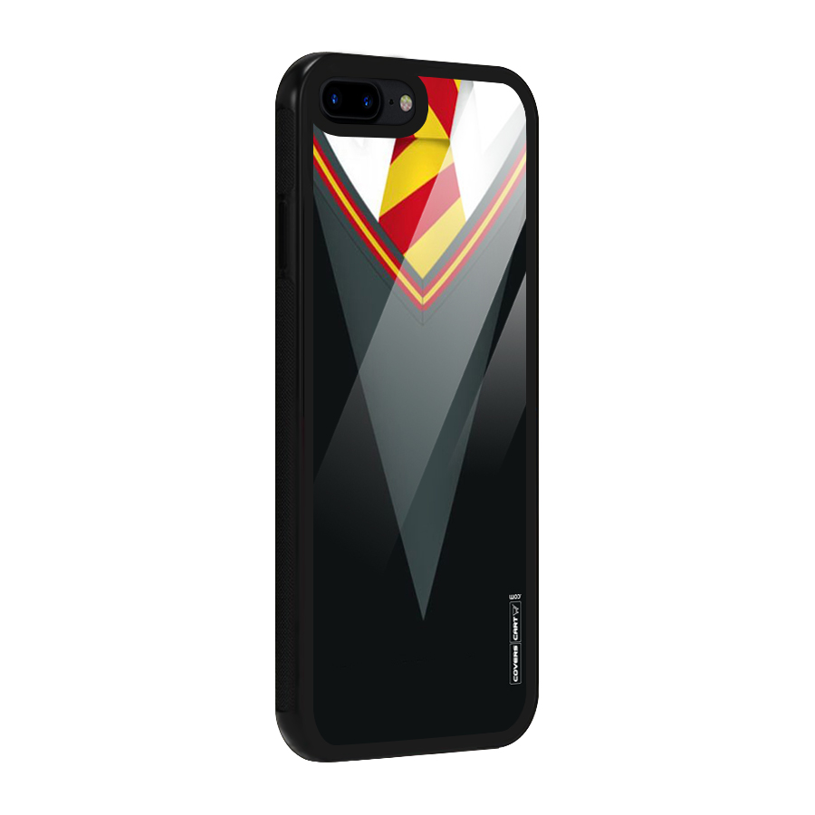 Brave Heart Glass Back Case for iPhone 7 Plus