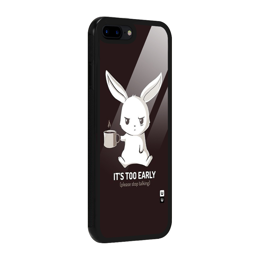 Bunny Early Glass Back Case for iPhone 7 Plus