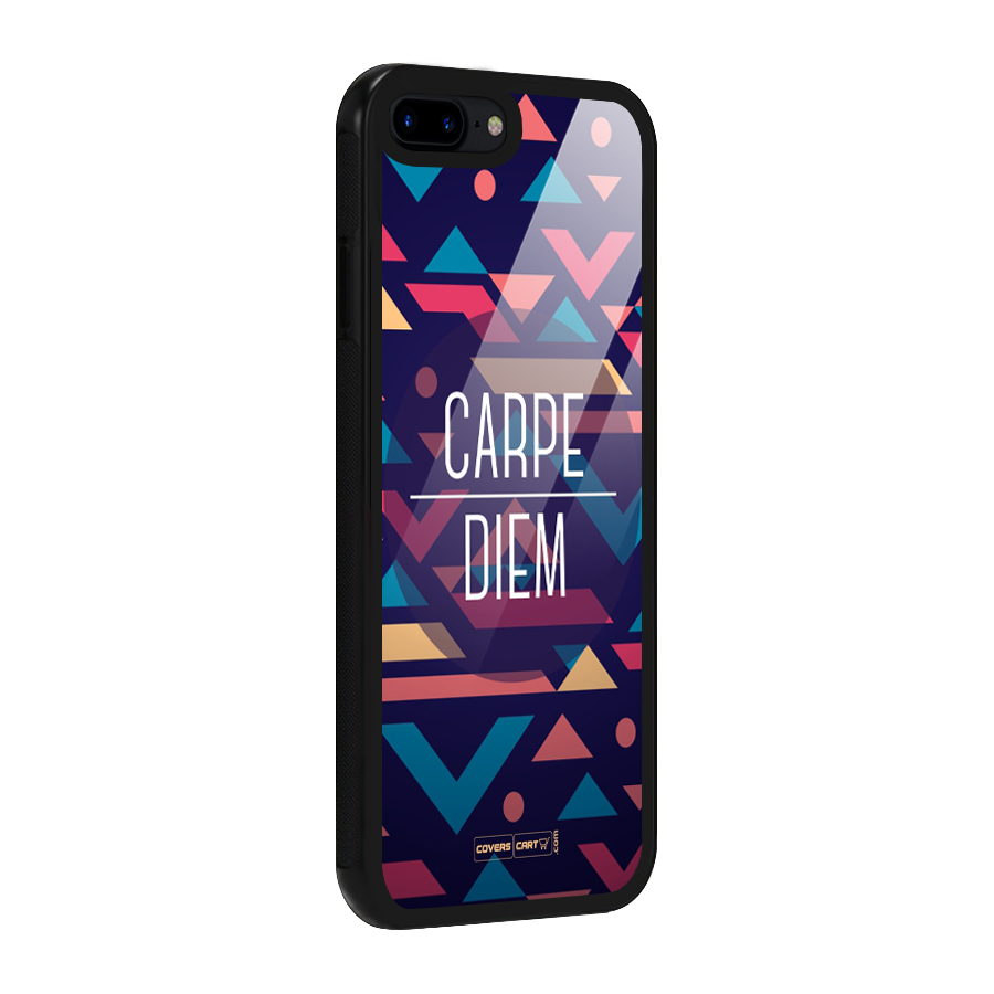 Carpe Diem Glass Back Case for iPhone 7 Plus
