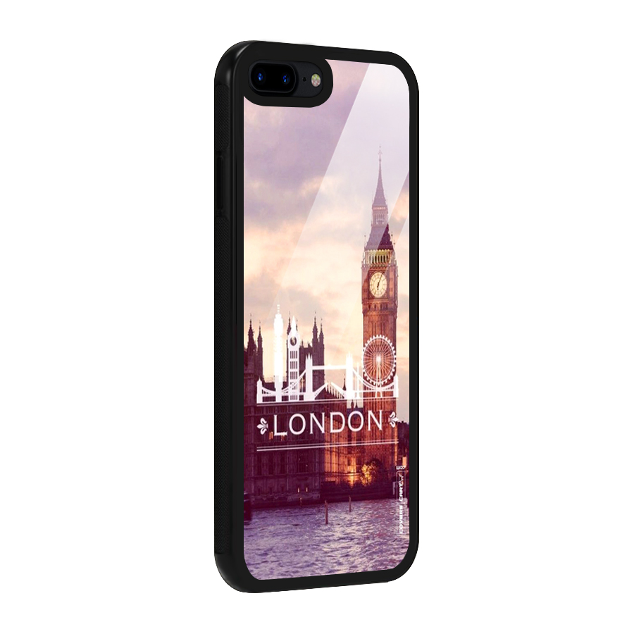 City Tower Glass Back Case for iPhone 7 Plus
