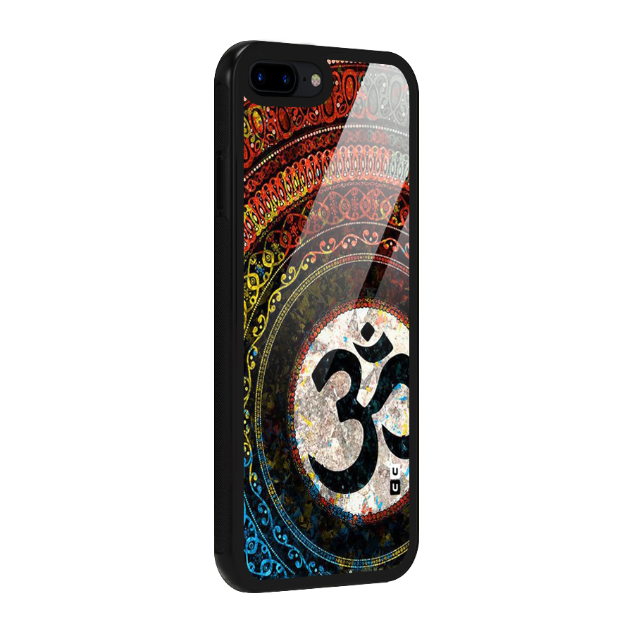 Culture Om Design Glass Back Case for iPhone 7 Plus