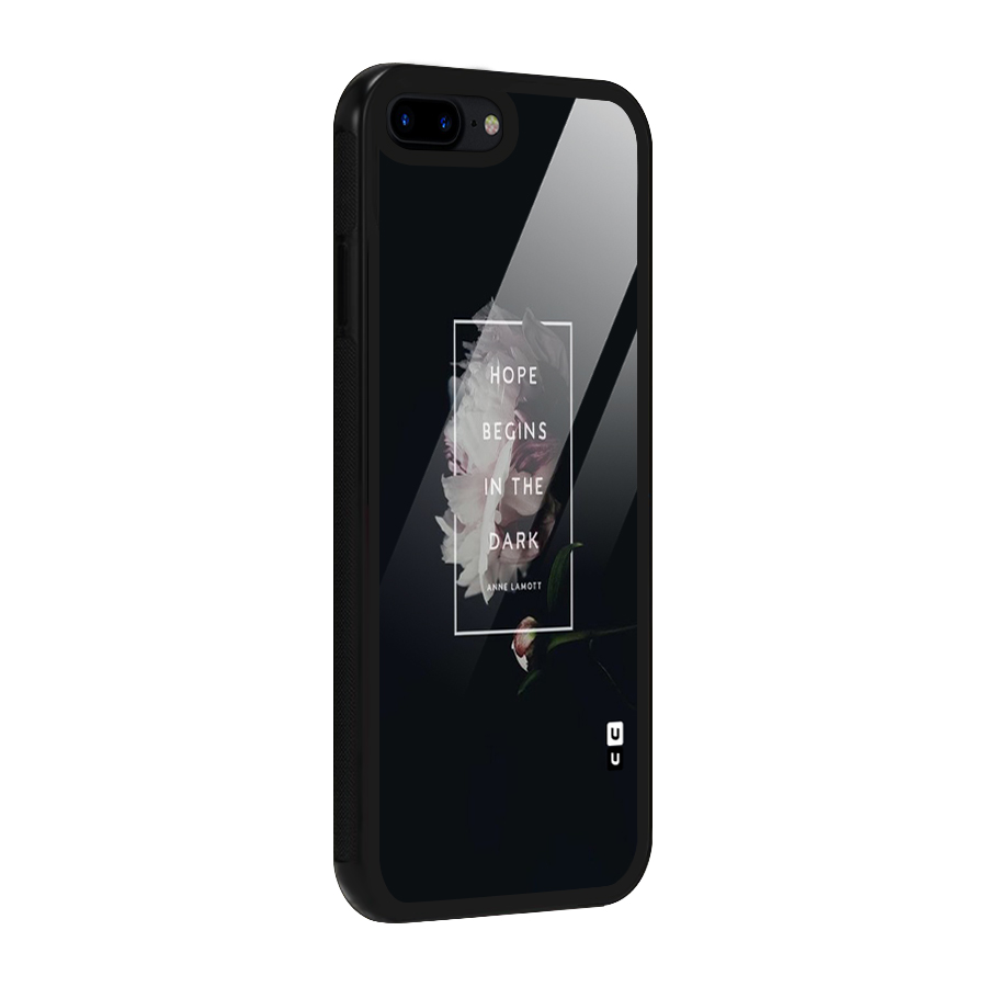 Dark Hope Glass Back Case for iPhone 7 Plus