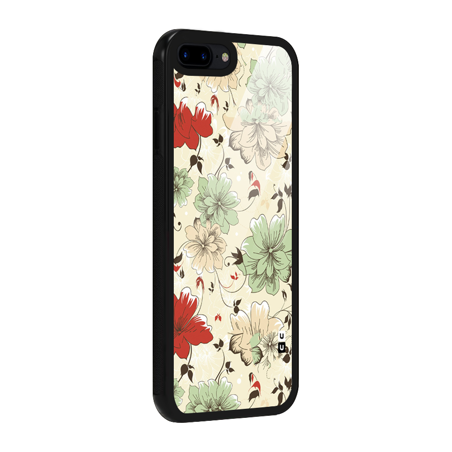 Decent Design Glass Back Case for iPhone 7 Plus