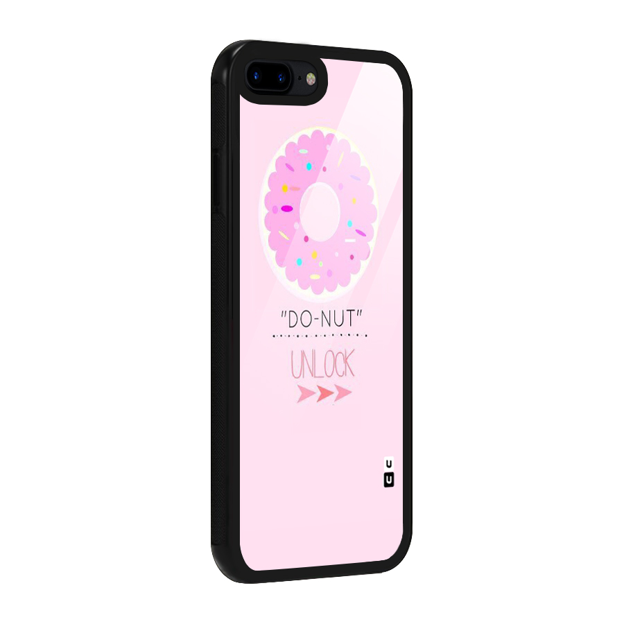 Do-Nut Unlock Glass Back Case for iPhone 7 Plus