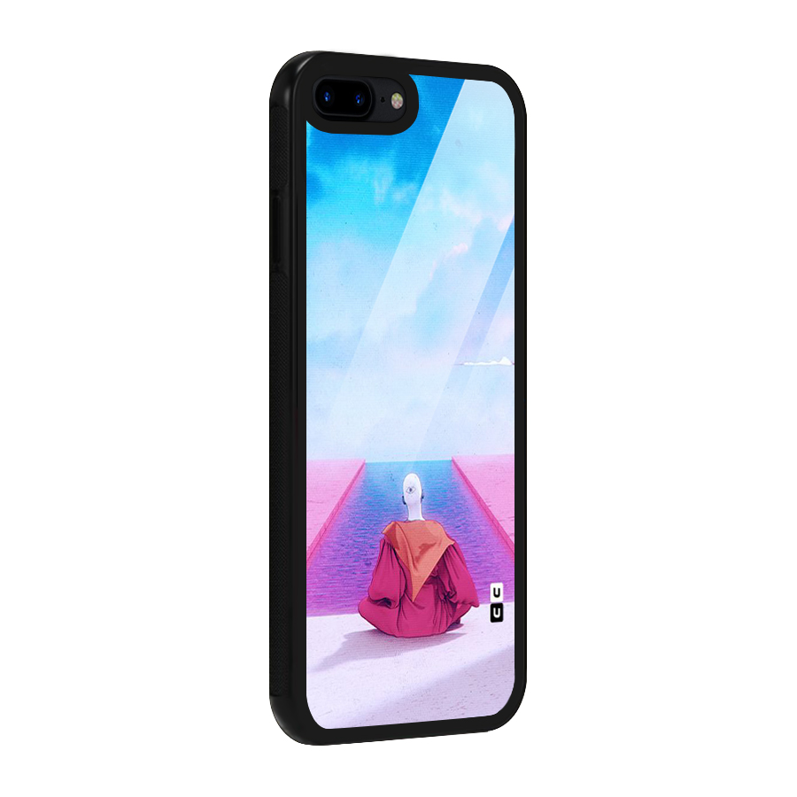 Eye Art Glass Back Case for iPhone 7 Plus