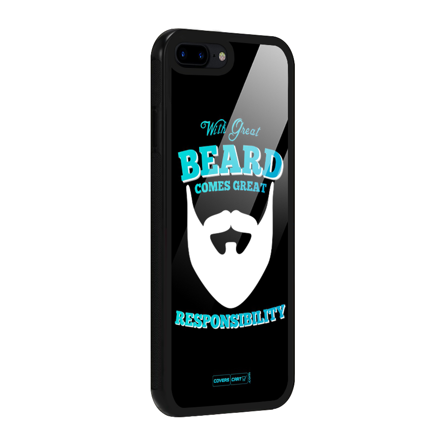 Great Beard Glass Back Case for iPhone 7 Plus