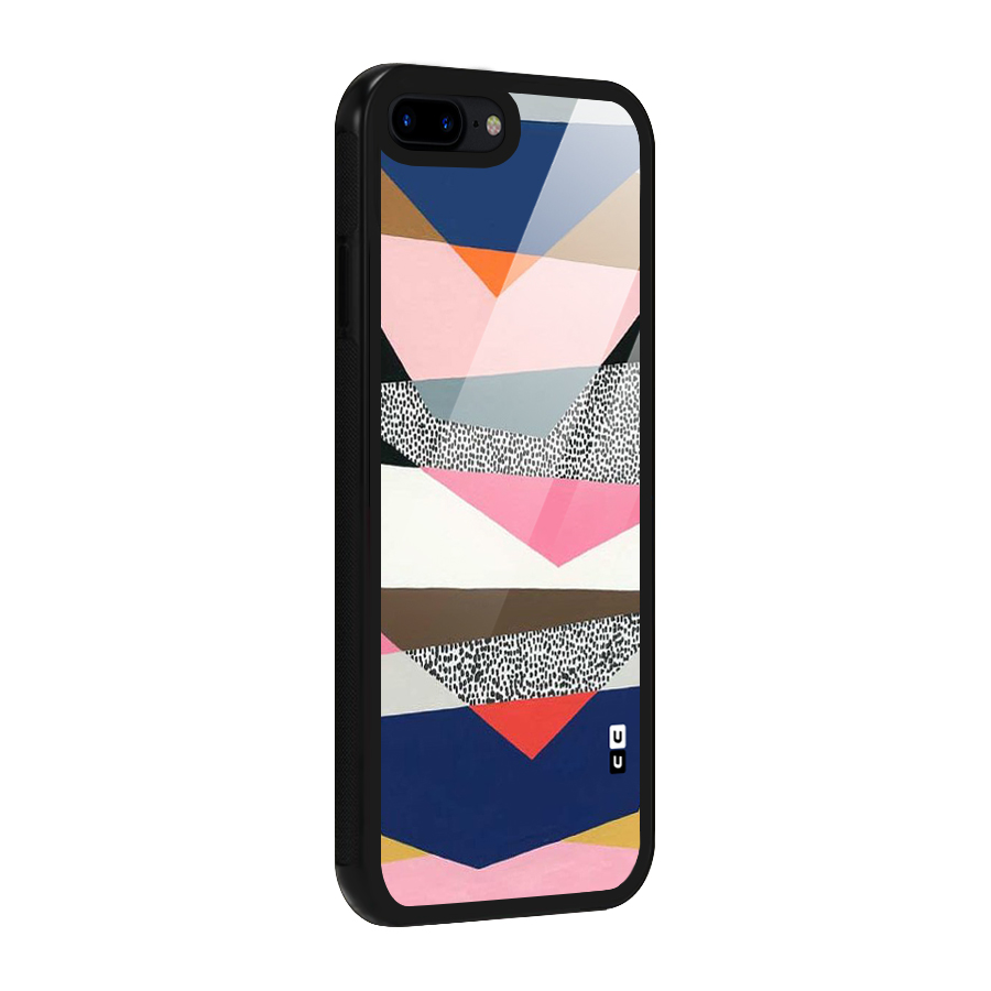 Lethal Abstract Glass Back Case for iPhone 7 Plus