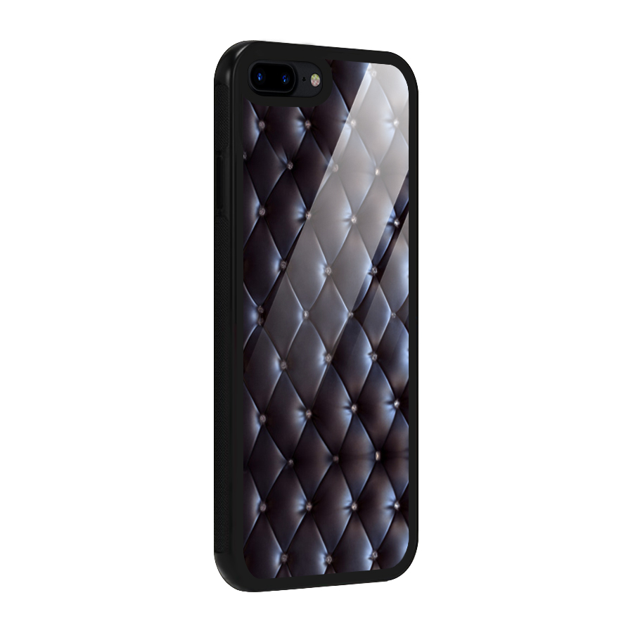 Luxury Pattern Glass Back Case for iPhone 7 Plus