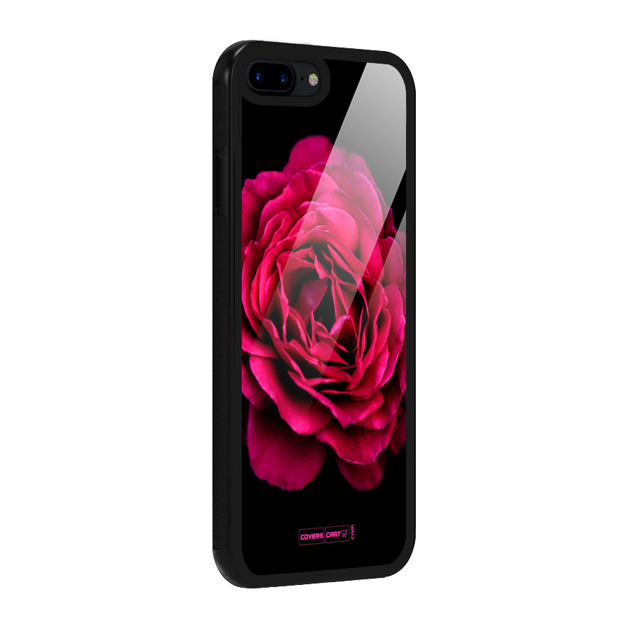 Magical Rose Glass Back Case for iPhone 7 Plus
