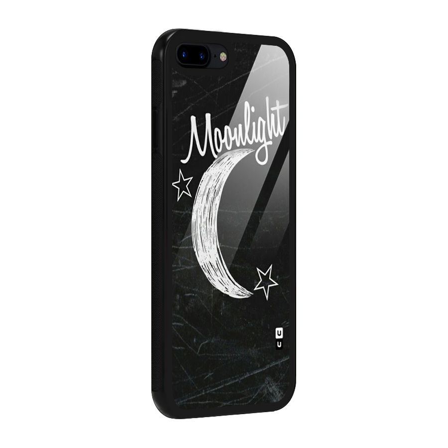 Moon Light Glass Back Case for iPhone 7 Plus